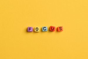Fokussierung lenkt Aufmerksamkeit