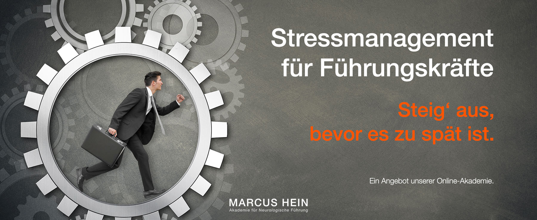 MARCUS HEIN - Online-Akademie - Stressmanagement für Führungskräfte