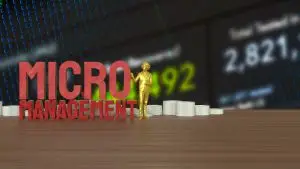 Micromanagement - Gift für High-Performance-Temas